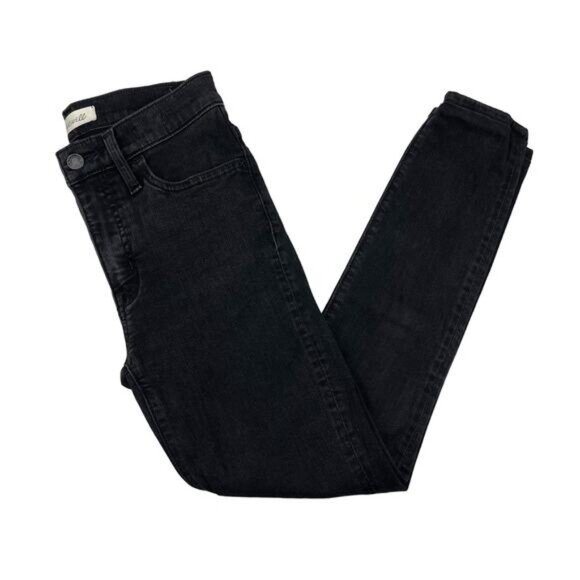 Madewell Women’s Roadtripper Mid Rise Jean In Washed Black Size 24 - Picture 2 of 7